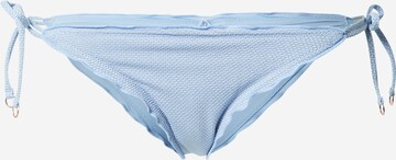 Seafolly Regular Bikini Bottoms 'Brazilian Tie Side' in Blue: front