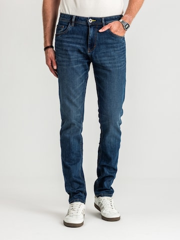 Slimfit Jeans 'Josh 1047978 10281' di TOM TAILOR in blu