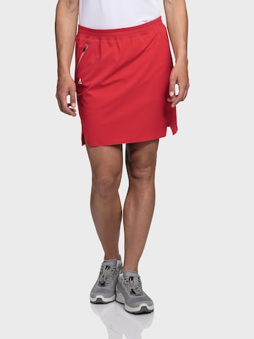Schöffel Sports skirt 'Hestad1 L' in Red: front