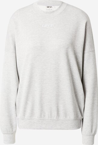 aim'n Sportief sweatshirt 'Comfy' in Grijs: voorkant