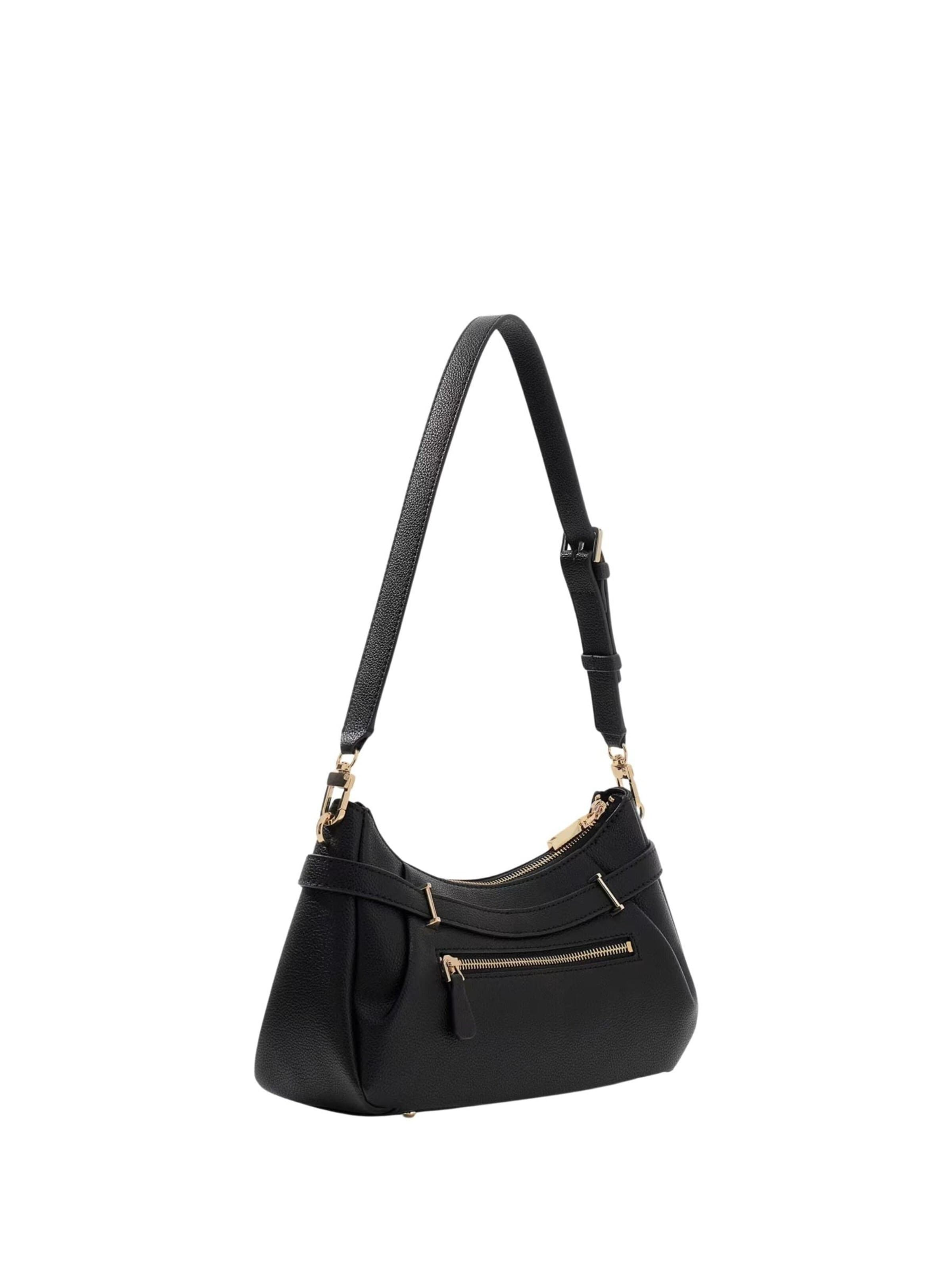 GUESS Taška přes rameno 'Guess Sac Bandoulière Noelle Girlfriend Sa Black' – černá