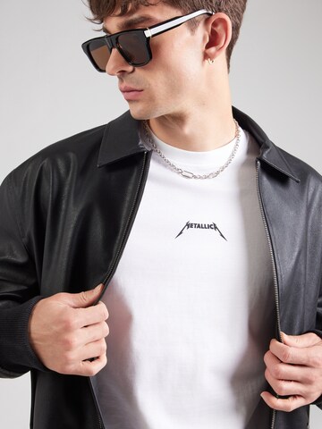 Only & Sons T-Shirt 'ONSMETALLICA' in Weiß