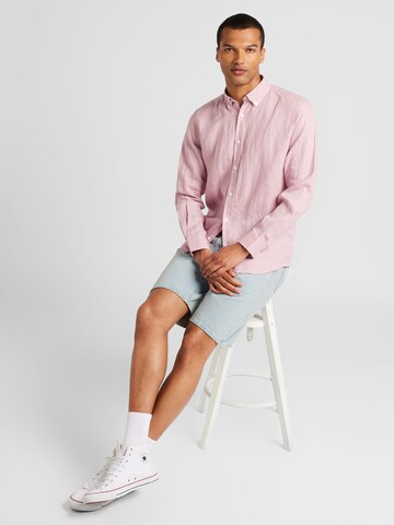 s.Oliver Regular Fit Hemd in Pink