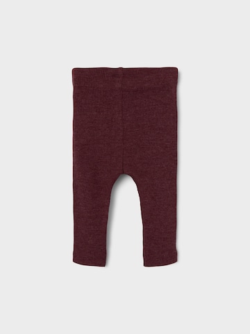 NAME IT - Skinny Pantalón 'Kab' en rojo