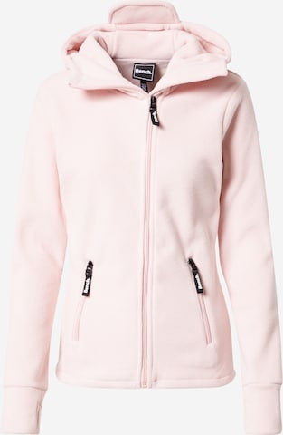 BENCH Fleecejacke 'Ninja' in Pink: predná strana