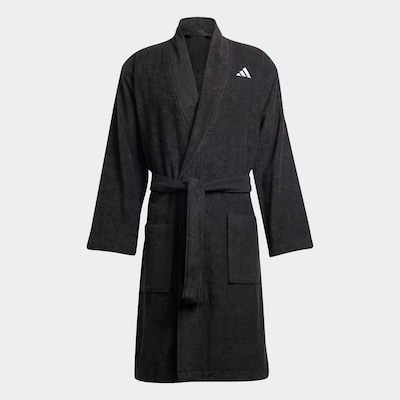 ADIDAS PERFORMANCE Sports robe 'Bathrobe' in S in Black / White, Item view