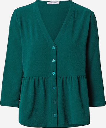 ABOUT YOU Blouse 'Jayla' in Green: front