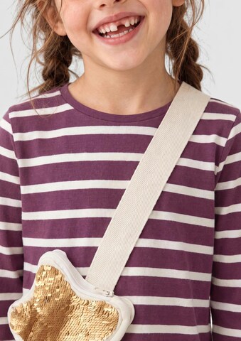 s.Oliver Shirt in Lila: voorkant