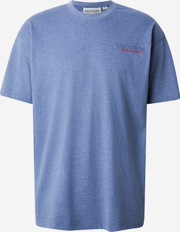 T-Shirt naketano en bleu : devant