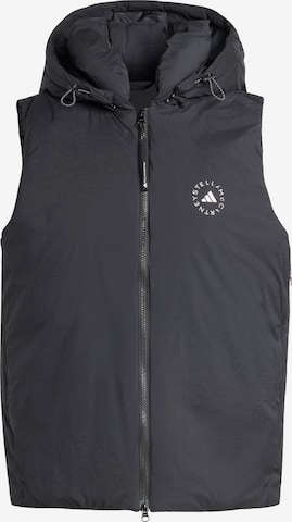 ADIDAS BY STELLA MCCARTNEY - Chaleco deportivo en negro: frente