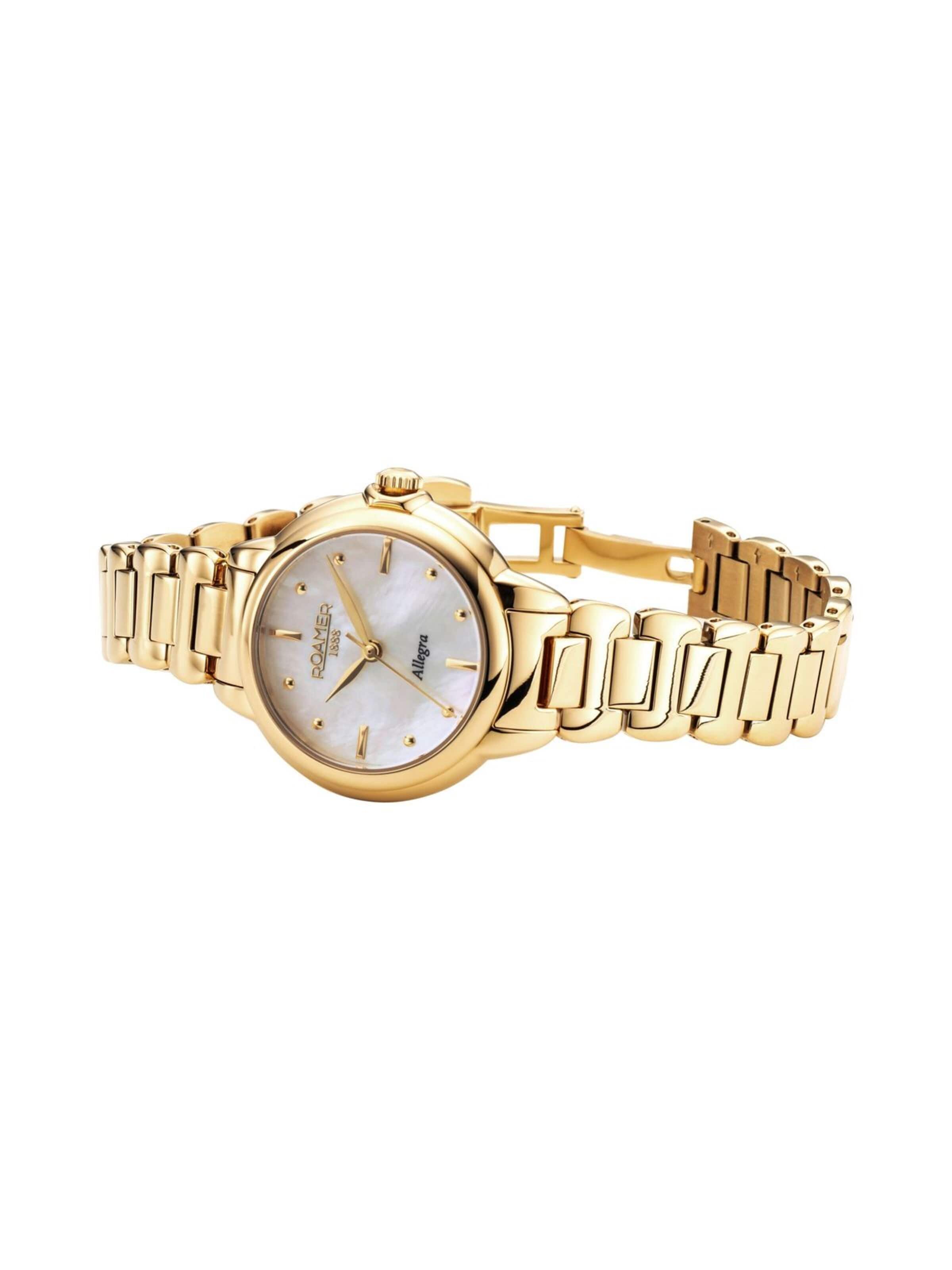 Roamer Analoog horloge 'Roamer - Watch Allegra - Quartz watch movement - Watch case width: 32 mm' in Wit