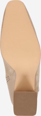 Dorothy Perkins Ankle Boots 'Axel Chisel' in Beige