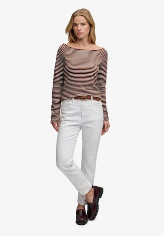 Superdry & Co Shirt 'Bardot' in Braun