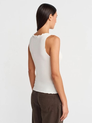 Dilvin Knit Cardigan 'Strickjacken' in White