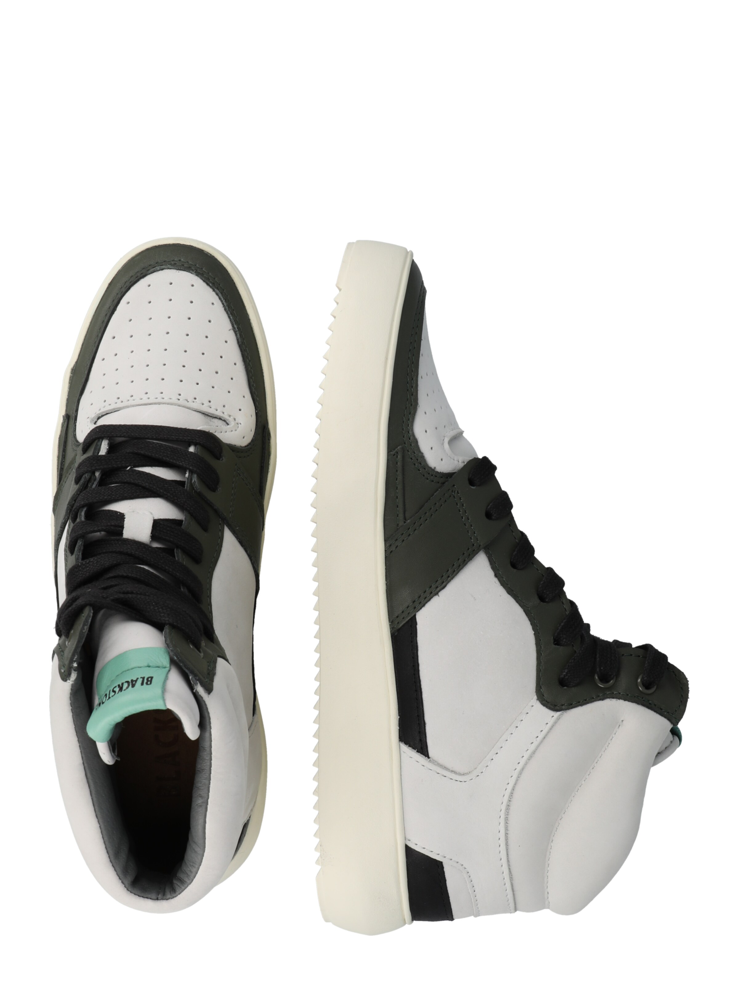 BLACKSTONE Sneakers hoog 'Dwayne YG02' in Groen