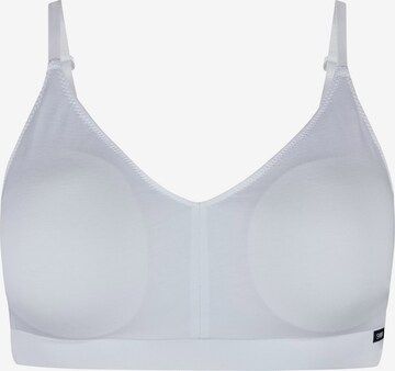 Bustier Soutien-gorge Skiny en blanc : devant