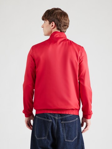 Giacca di felpa di Sergio Tacchini in rosso: dietro