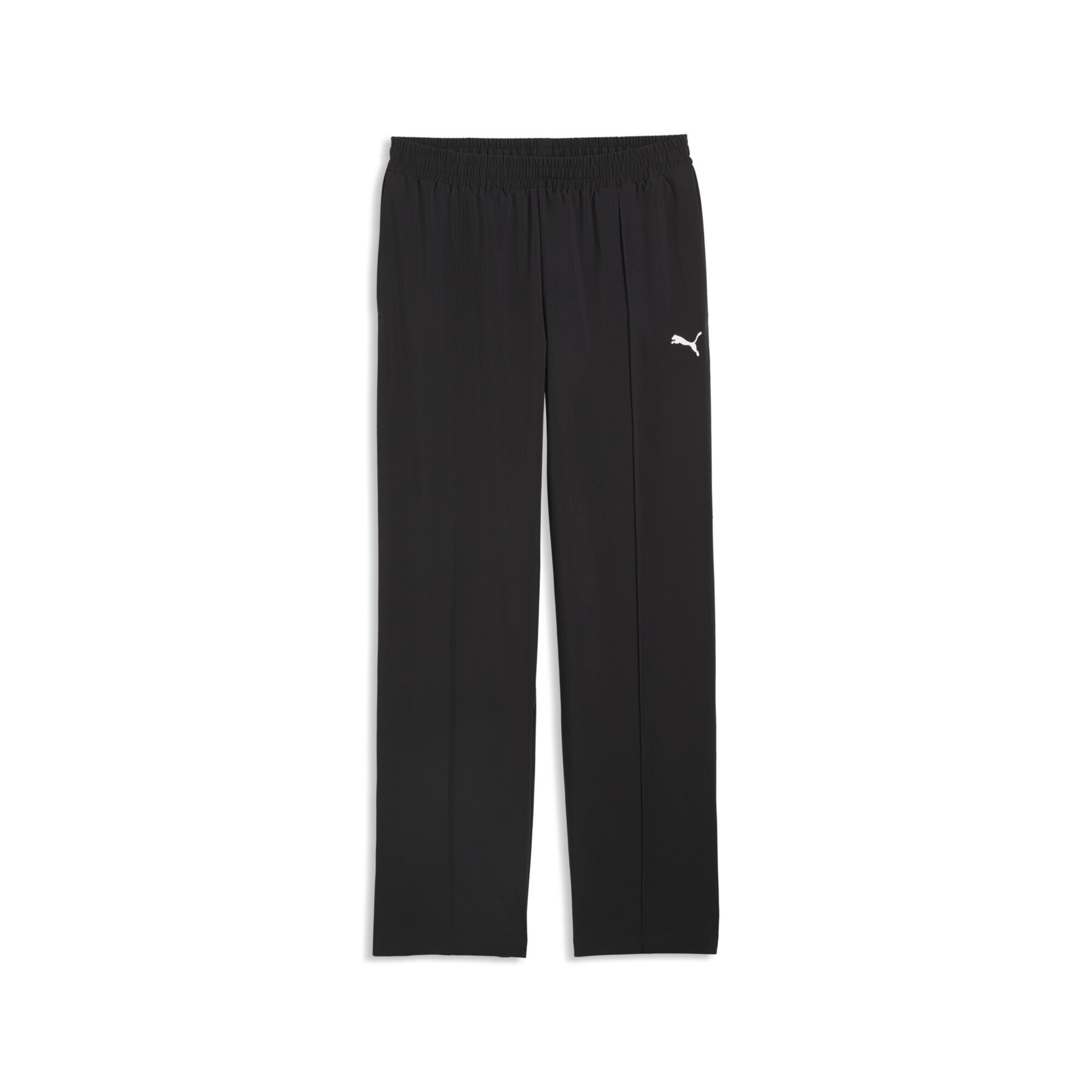PUMA Loose fit Sports trousers 'Essentials' in Black: front