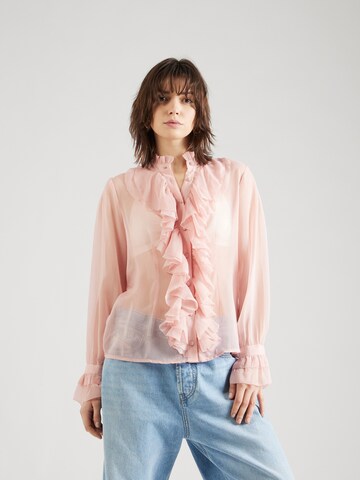 River Island Bluse i pink: forside