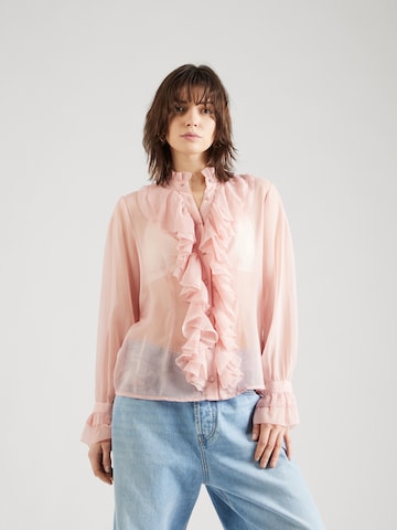 River Island Blouse in Roze: voorkant