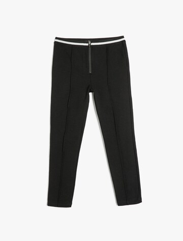 Koton Slim fit Leggings in Black: front