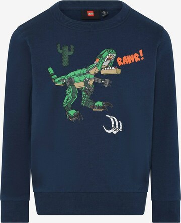 LEGO® kidswear Sweatshirt 'LWSTORM 717' in Blue: front