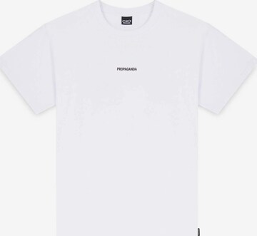 Propaganda Shirt 'Ribs Tiger' in White: front