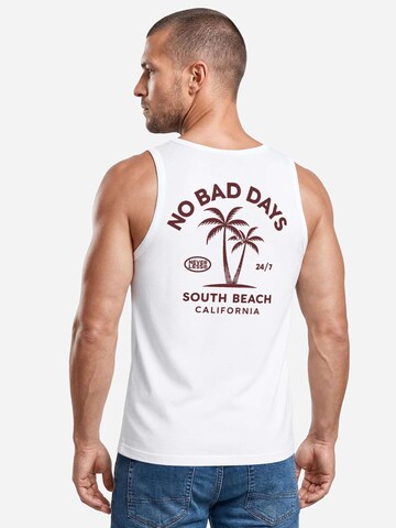 Neverless Shirt 'No Bad Days' in White