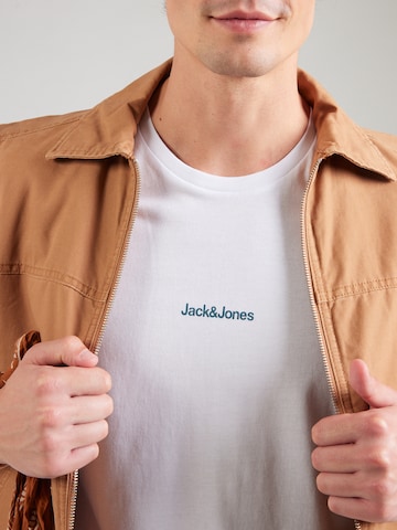 JACK & JONES Póló 'JJMINE' - fehér
