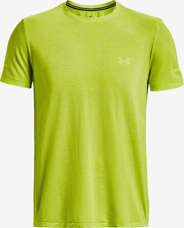 UNDER ARMOUR Functioneel shirt in Groen: voorkant