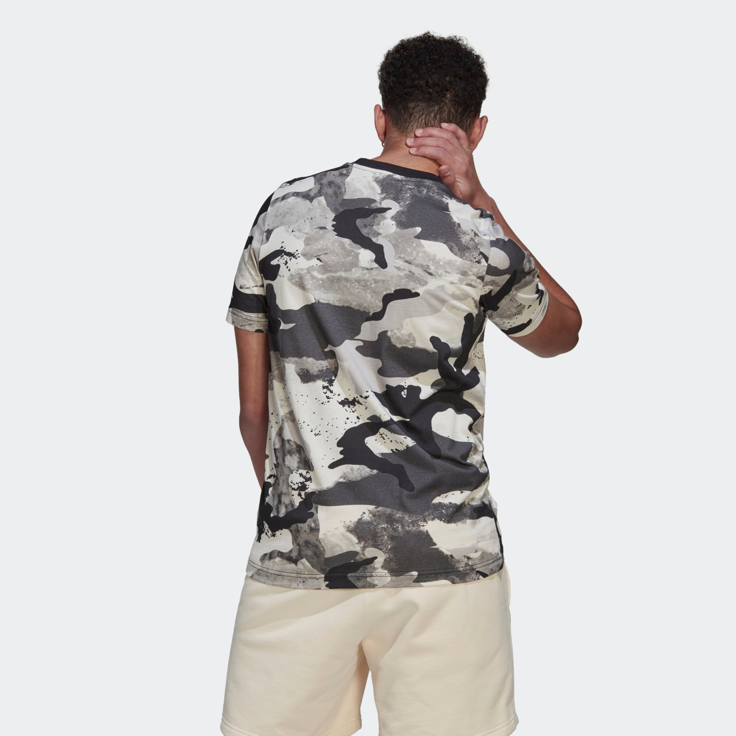 Männer Shirts ADIDAS ORIGINALS Shirt 'Camo ' in Grau, Schwarz - XA58065 Männer Shirts ADIDAS ORIGINALS Shirt 'Camo ' in Grau, Schwarz - XA58065