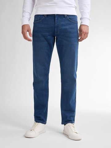 Petrol Industries Slimfit Broek 'Palmfront' in Blauw