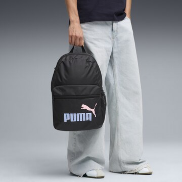 PUMA Rucksack 'Phase' in Schwarz: Vorderseite
