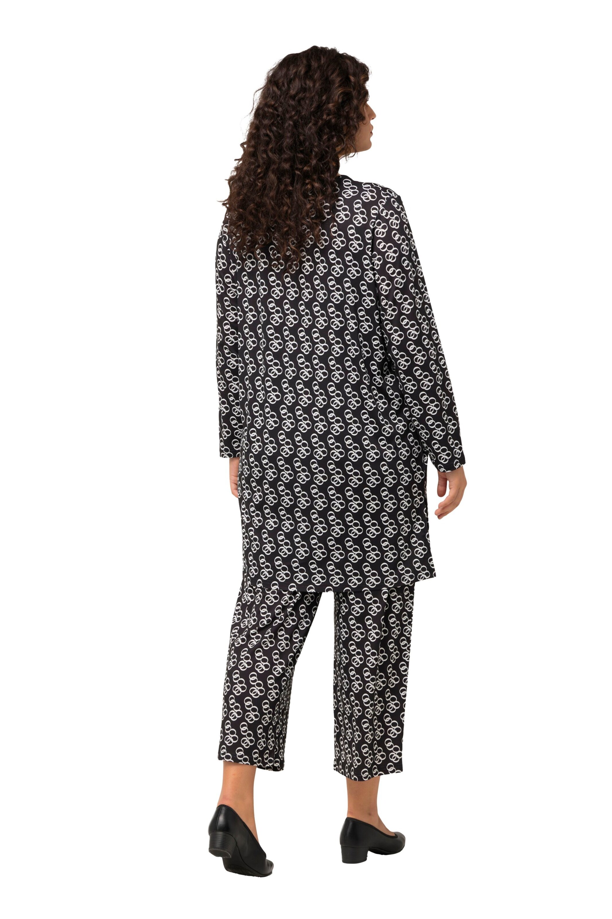 Ulla Popken Bluse in Schwarz