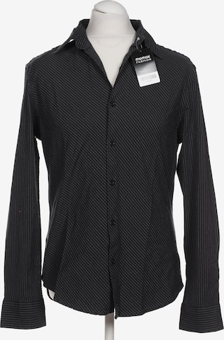 DKNY Button Up Shirt in L in Black: front