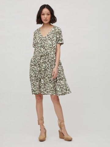 VILA Blousejurk 'VILise' in Beige: voorkant