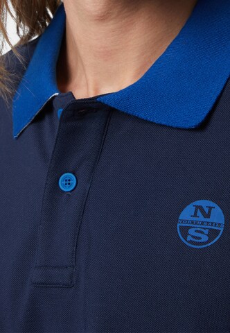 North Sails Poloshirt in Blau