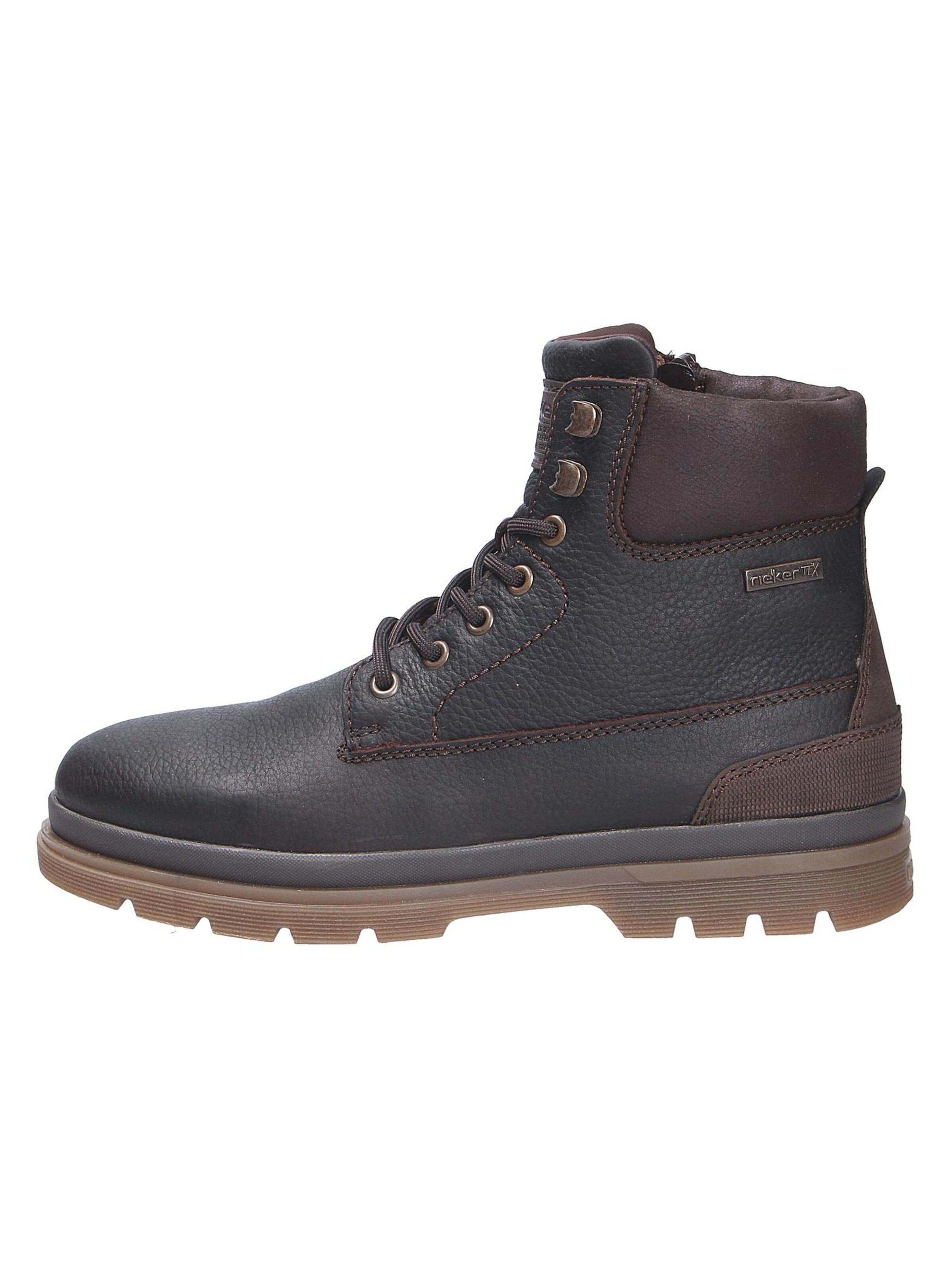 Rieker Lace-Up Boots in Brown