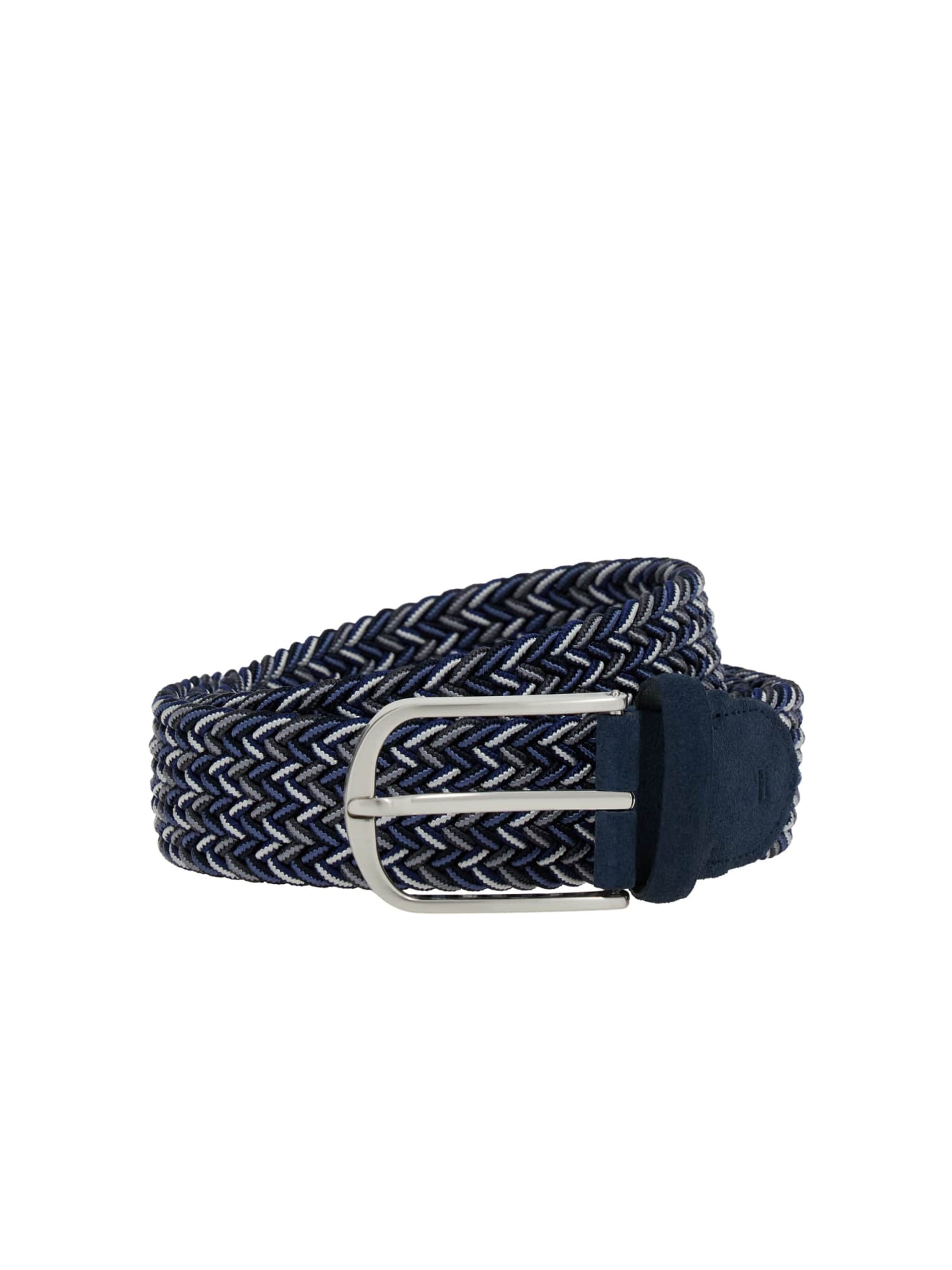 Boggi Milano Belt in Blue: front