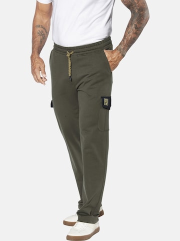 Jan Vanderstorm Loose fit Sports trousers in Green: front