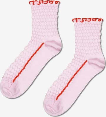 Calzino di Happy Socks in rosa: frontale