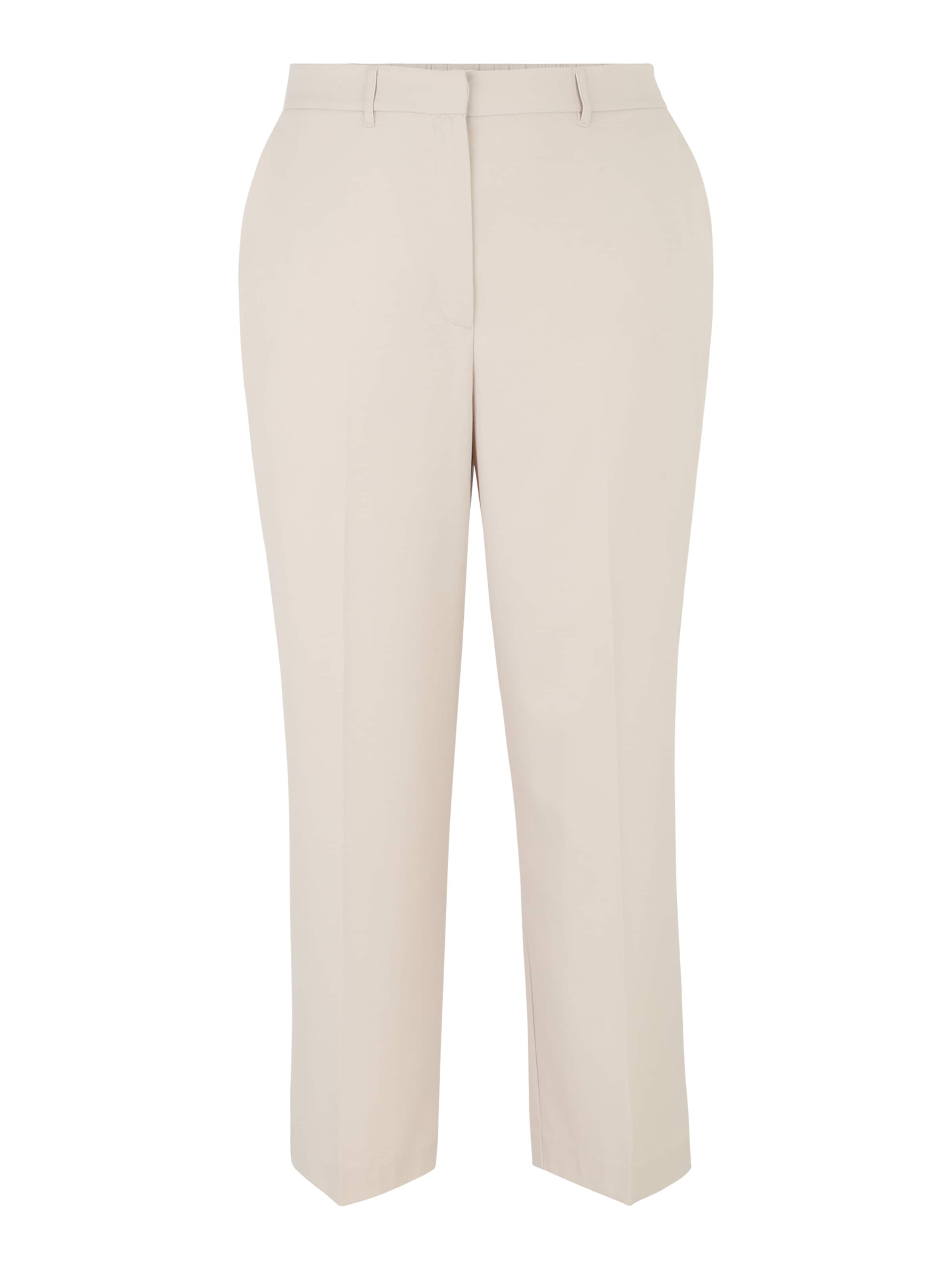 Guido Maria Kretschmer Curvy Regular Pants &#x27;Svea&#x27; in White: front