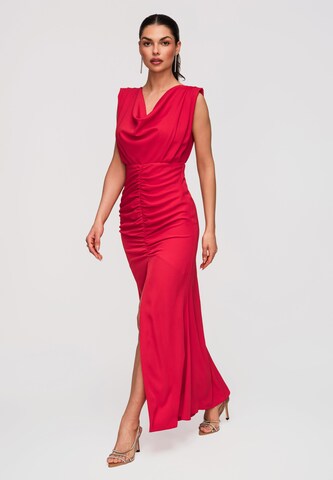 Ombre Avondjurk in Rood