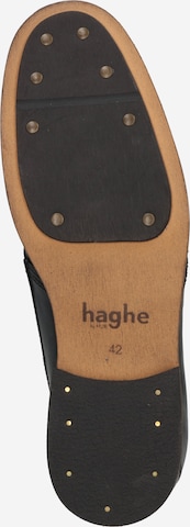 haghe by HUB Schnürschuh 'Mattfield' in Schwarz