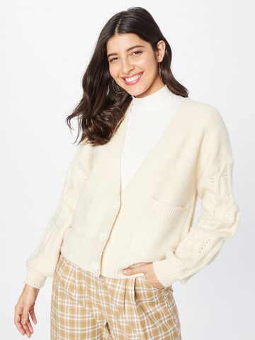 Cardigan 'NANRA' b.young en beige : devant