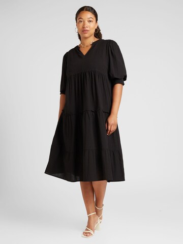 Vero Moda Curve Jurk 'VMDICTHE' in Zwart