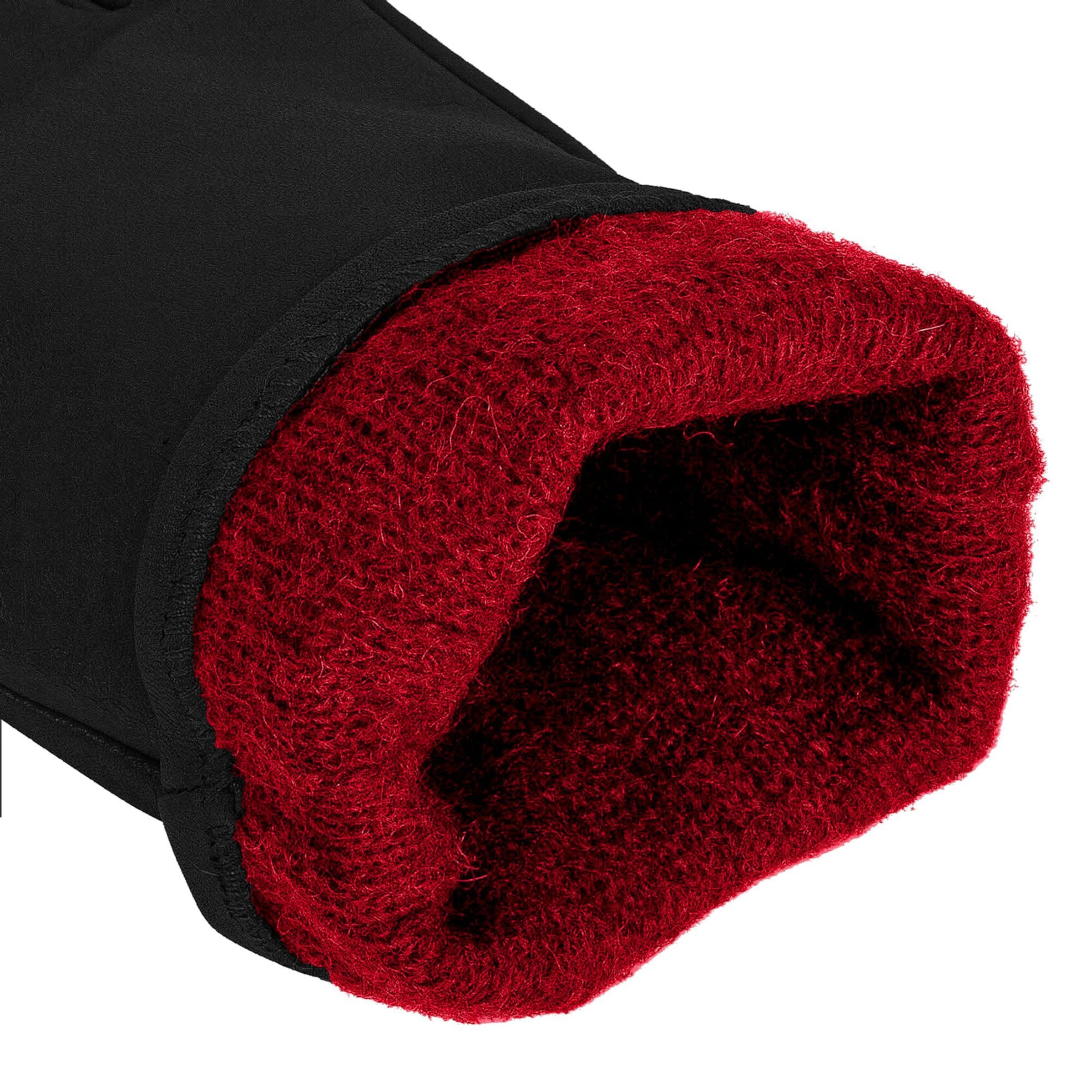 KESSLER Full finger gloves 'Chelsea' in Black