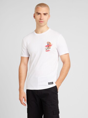 BRAVE SOUL Bluser & t-shirts 'KALINE' i hvid