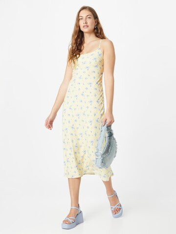 HOLLISTER Summer Dress in Yellow