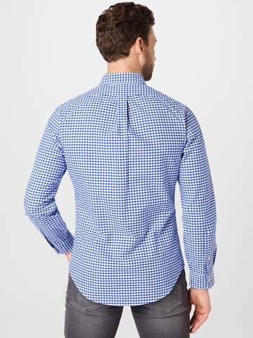 Coupe slim Chemise Polo Ralph Lauren en bleu